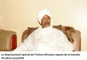 Le représentant spécial de l'Union Africaine auprès de la Somalie. Crédits photos : Idriss Izzo/ATPE