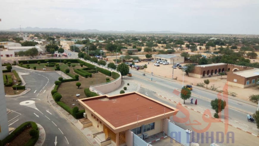 Une vue de la ville d'Abéché, à l'Est du Tchad. © Alwihda Info