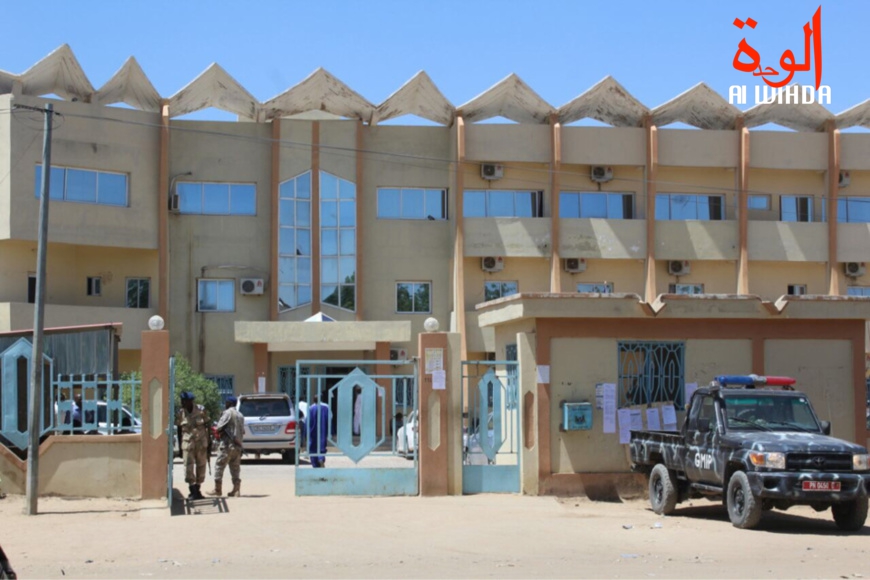 Le Palais de Justice de N'Djamena, au Tchad. © Djimet Wiche/Alwihda Info