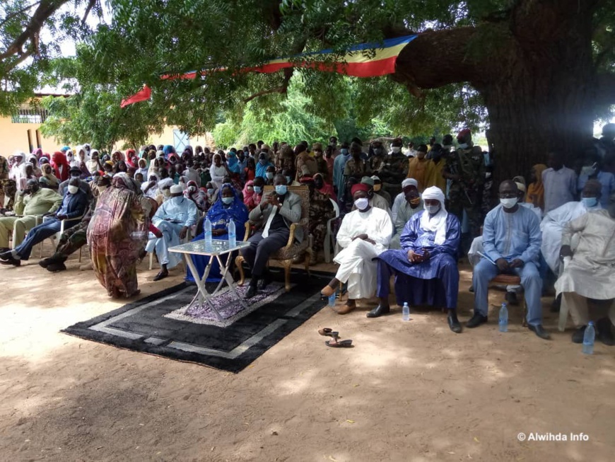 Tchad : au Batha, lancement de la révision du fichier électoral et reprise des cours. © Hassan Djidda Hassan/Alwihda Info