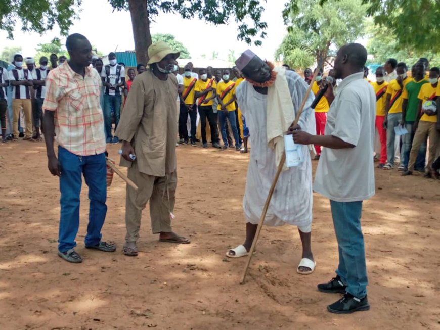 Tchad : le compte à rebours est lancé au Sila pour la révision du fichier électoral. © Mahamat Issa Gadaya/Alwihda Info