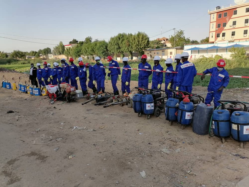 Tchad : une opération de démoustication à N'Djamena initiée par la Première Dame