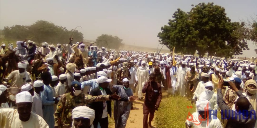 Tchad : des milliers de civils incités au recensement dans les villages du Ouaddaï. © Mahamat Abdramane Ali Kitire/Alwihda Info