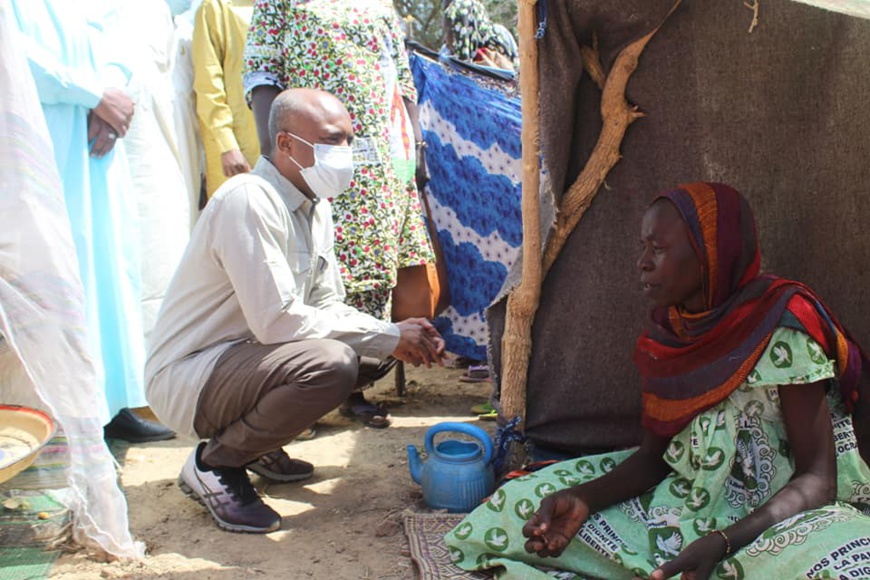 Tchad : des vivres distribués aux sinistrés des inondations à N'Djamena