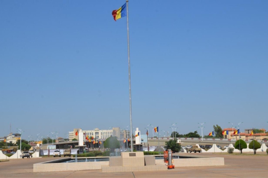 La cour principale du Palais du 15 janvier à N'Djamena. © FNI