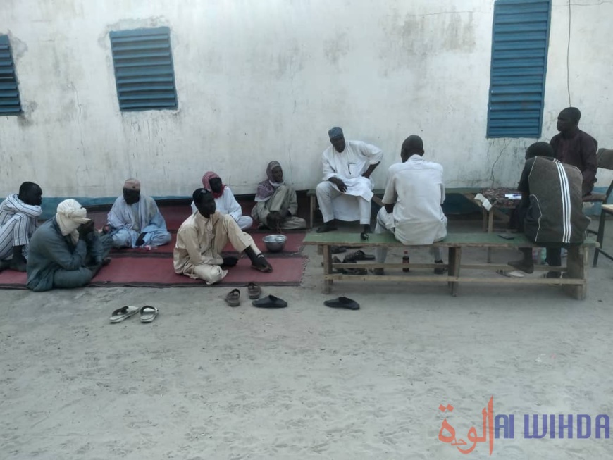 Tchad : au Hadjer-Lamis, les agents de santé sensibilisent sur la vaccination de routine. © Mbainaissem Gédéon Mbeïbadoum/Alwihda Info