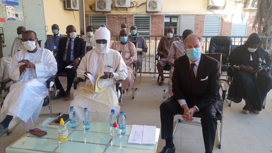 Tchad : des équipements médicaux remis par la France pour faire face à la Covid-19. © Min.Santé