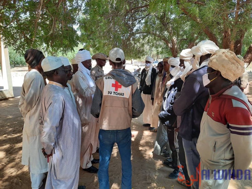 Tchad : d'ex-orpailleurs mineurs rapatriés au Batha pour retrouver leurs familles. © Hassan Djidda Hassan/Alwihda Info