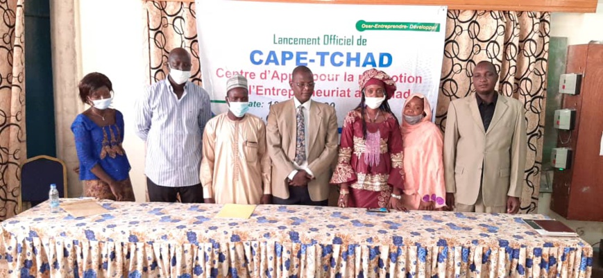 Tchad : la promotion de l'entrepreneuriat des jeunes au centre des priorités du CAPE. © Abakar Chérif/Alwihda Info