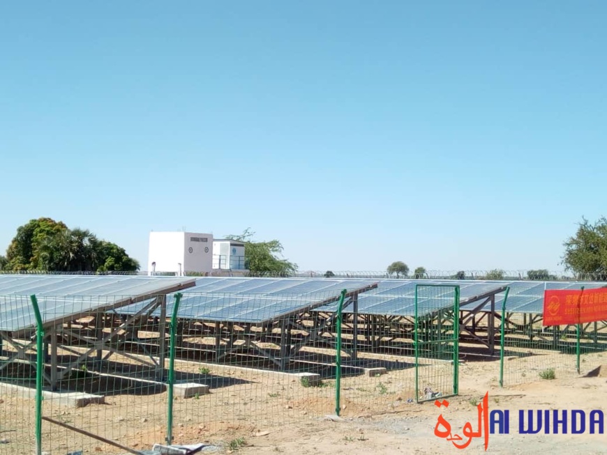 Tchad : une centrale solaire photovoltaïque inaugurée au Ouaddaï