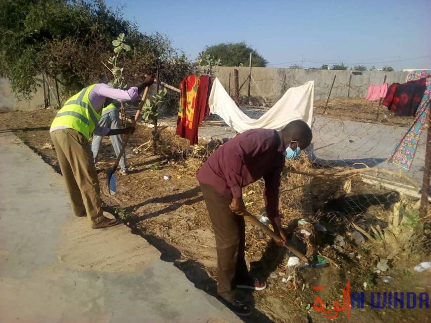 Tchad : une action citoyenne de salubrité à l'hôpital provincial de Massakory