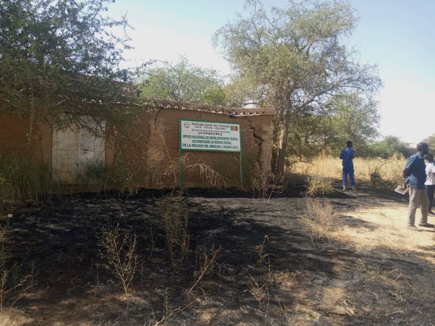 Tchad : un incendie dans la cour de l'ANADER à Abéché