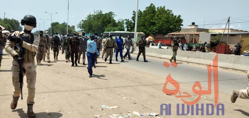 Tchad : le déploiement des forces de défense et de sécurité sollicité face à la hausse du Covid-19