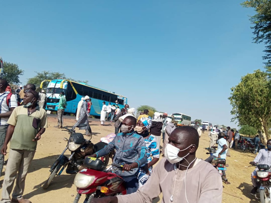 Tchad : des véhicules et citoyens bloqués à l'entrée de N'Djamena