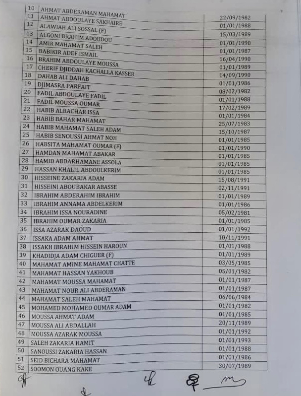 Tchad : 52 magistrats intégrés par décret à la Fonction publique