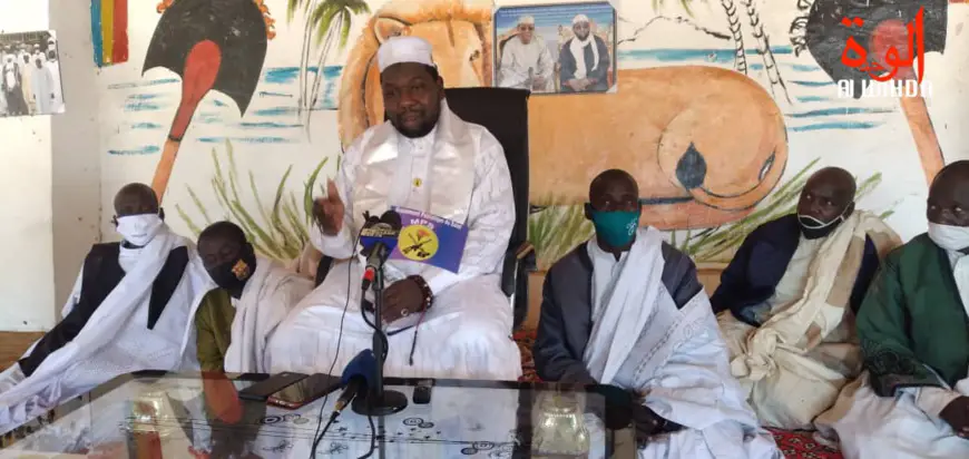 Le sultan de Baguirmi, Sa Majesté Elhadj Mbang Hadji Wolli Mahamat. © Malick Mahamat/Alwihda Info