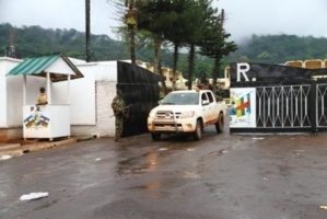 L'entrée du Palais Présidentiel. Centrafrique. Crédits photos : Sources