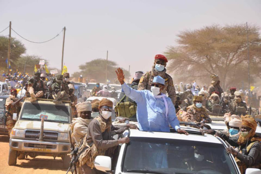 Tchad : le chef de l'État est à Fada