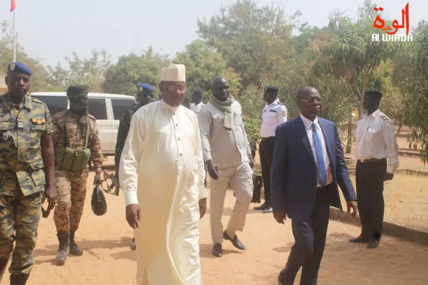 Adoum Forteye Amadou à Pala. © Malick Mahamat/Alwihda Info