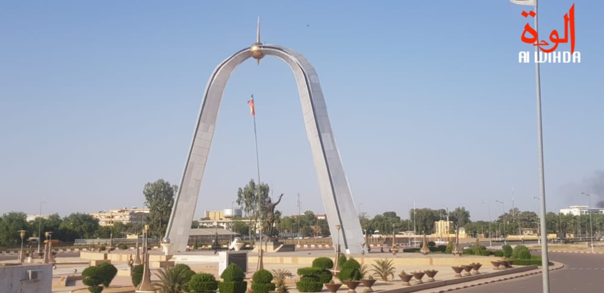 La Place de la nation à N'Djamena. © Ben Kadabio/Alwihda Info