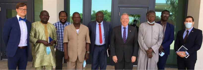 Tchad : le chargé d’affaires de l’ambassade US échange avec Wakit Tama