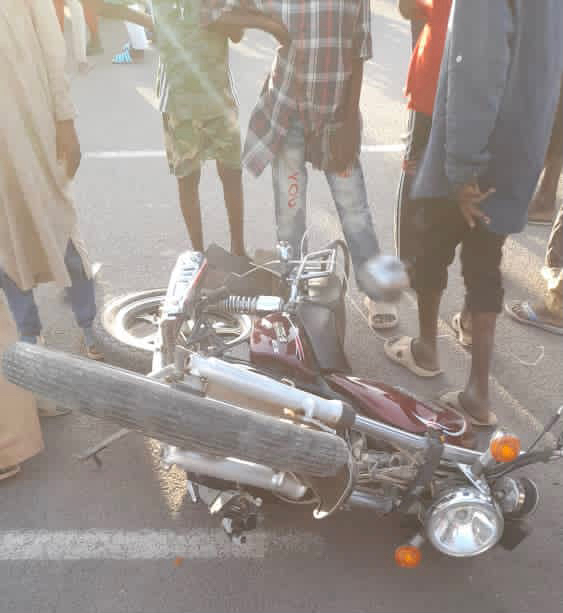 N’Djamena : un automobiliste percute un motocycliste et prend la fuite