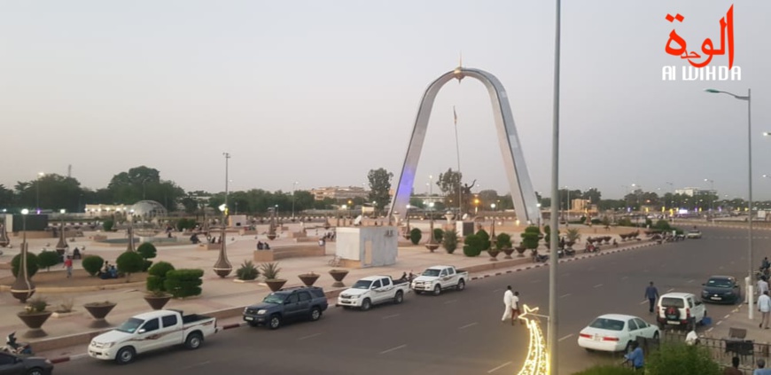 La Place de la nation à N'Djamena. © Alwihda Info