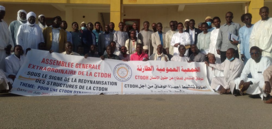 Tchad : Mahamat Nour Ibedou reconduit au secrétariat général de la CTDDH