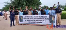 Tchad : des femmes formulent des recommandations au CMT à l'issue d'une marche