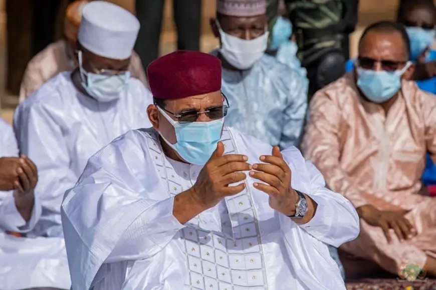 Le président Mohamed Bazoum. Illustration © PR/Niger