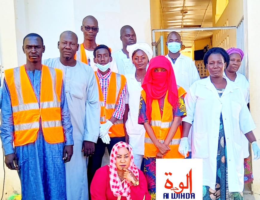 Tchad : des jeunes se mobilisent pour le centre de santé d'Ardep Timane à N'Djamena