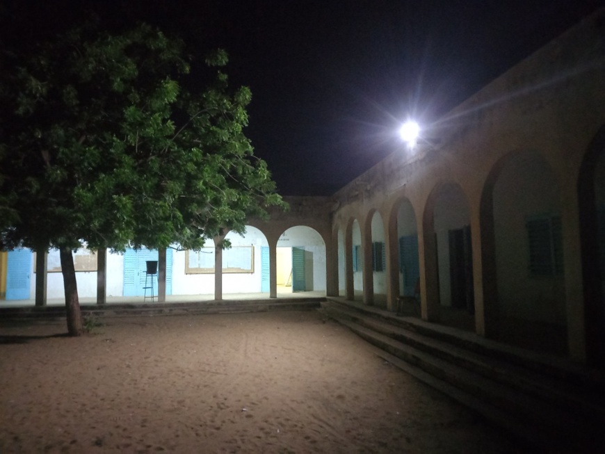 Tchad : Tika inaugure un château d’eau et des lampadaires solaires à l'Université d'Ati