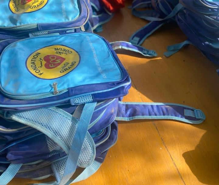 Tchad : la FGC offre des kits scolaires aux filles du Lycée bilingue d'Am-Timan. © Illustration/FGC