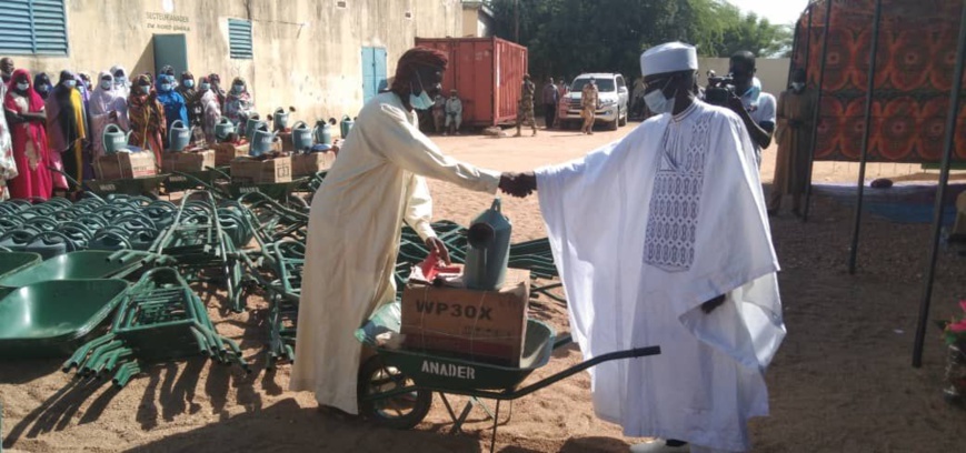 Tchad : 400 kits maraîchers remis aux producteurs du Guéra