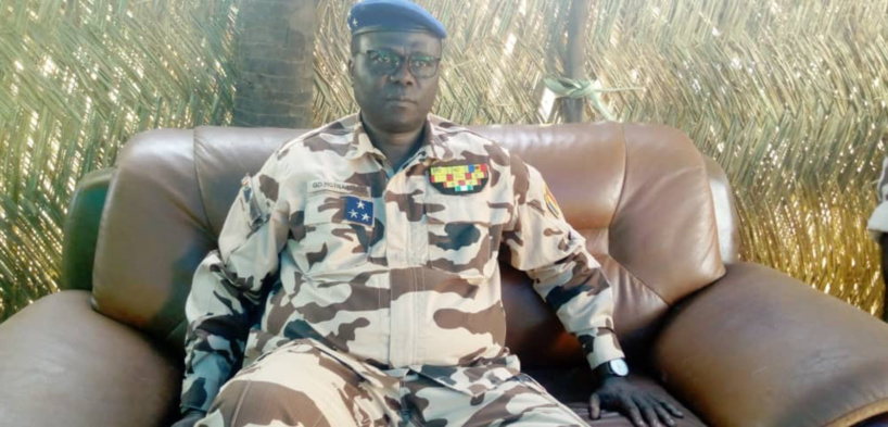 Tchad : le directeur de la gendarmerie en inspection sécuritaire dans la Tandjilé