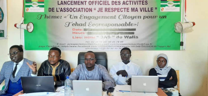 Tchad : l’association "Je respecte ma ville" engagée pour un pays écoresponsable