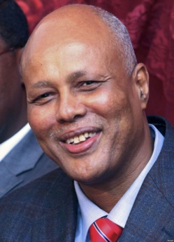 Abdiweli Sheikh Ahmed, Premier ministre somalien. 12 décembre 2013. Crédit photo : Voanews.com