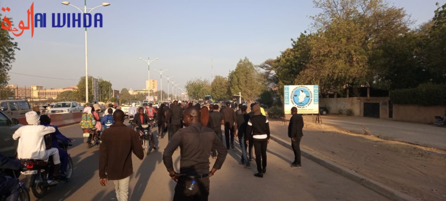 N'Djamena : la police disperse le rassemblement en hommage aux victimes de Sandana