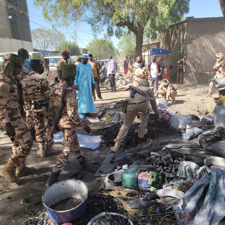 Tchad : des vendeuses de charbon dans les mailles de la garde forestière à N'Djamena