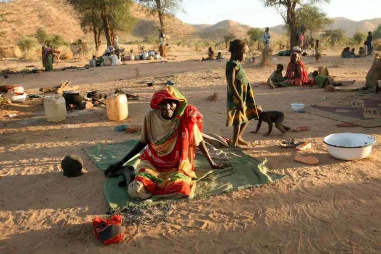 Des personnes déplacées dans le sud-est du Tchad, une population affectée par les inondations survenues récemment dans le sud du pays. © HCR/H.Caux