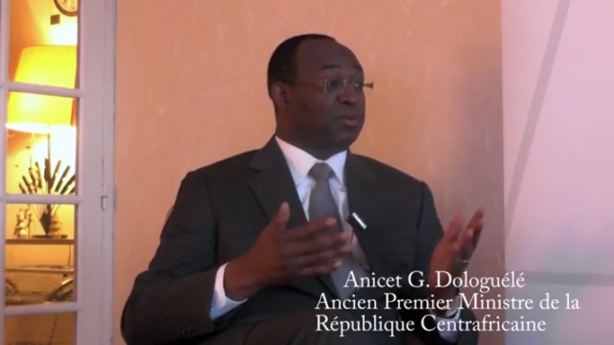 Anicet G. Dologuélé, l’ancien Premier Ministre de la République Centrafricaine.