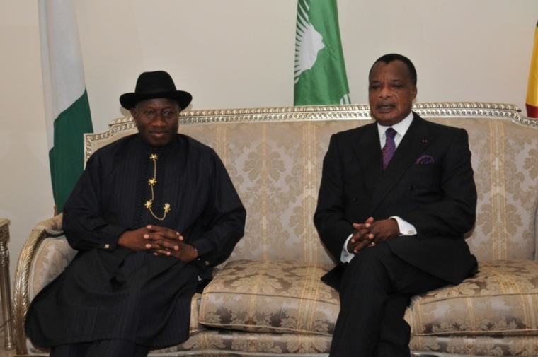 Congo/Nigérian: Goodluck Jonathan à Oyo pour des questions de paix et de sécurité