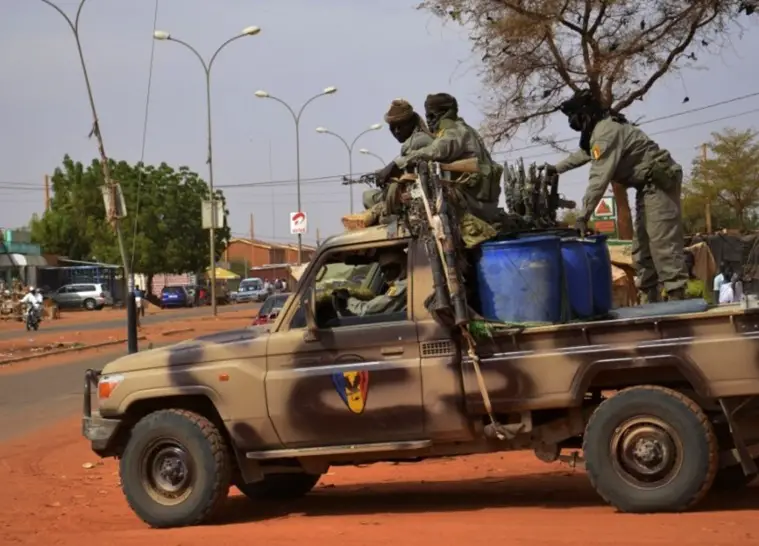 Un véhicule de l'armée tchadienne à Ndjamena. Photo © AFP