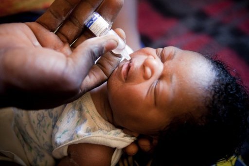 Tchad : Une campagne de vaccination nationale contre la poliomyélite lancée. Photo : © AFP