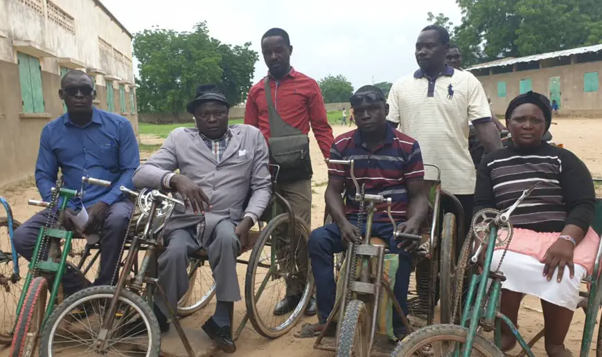 Tchad : les personnes handicapées réclament leur intégration à la fonction publique. © Malick Mahamat/Alwihda Info