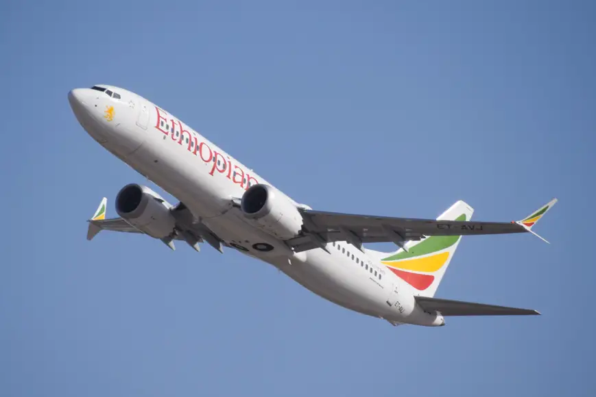 Un avion de la compagnie Ethiopian Airlines. Illustration © DR