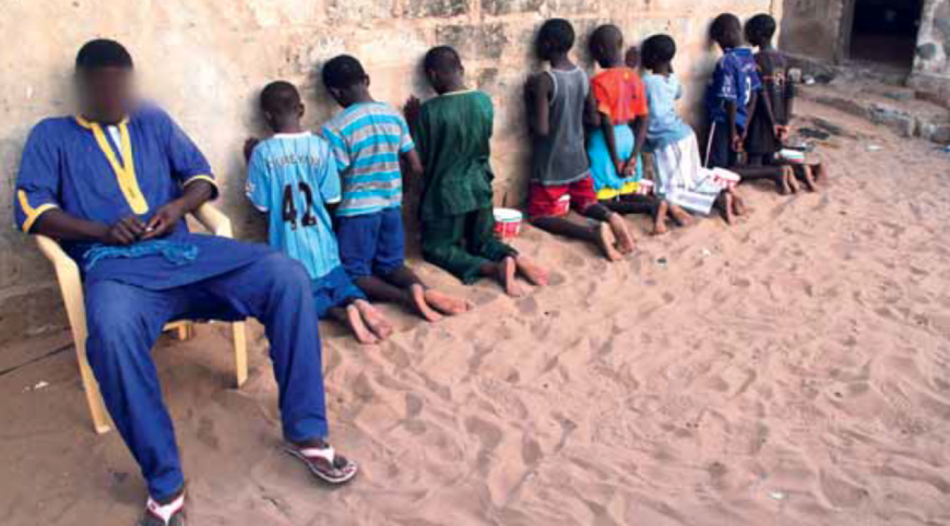 Des talibés, forcés de mendier à Dakar, Sénégal. © UNODC