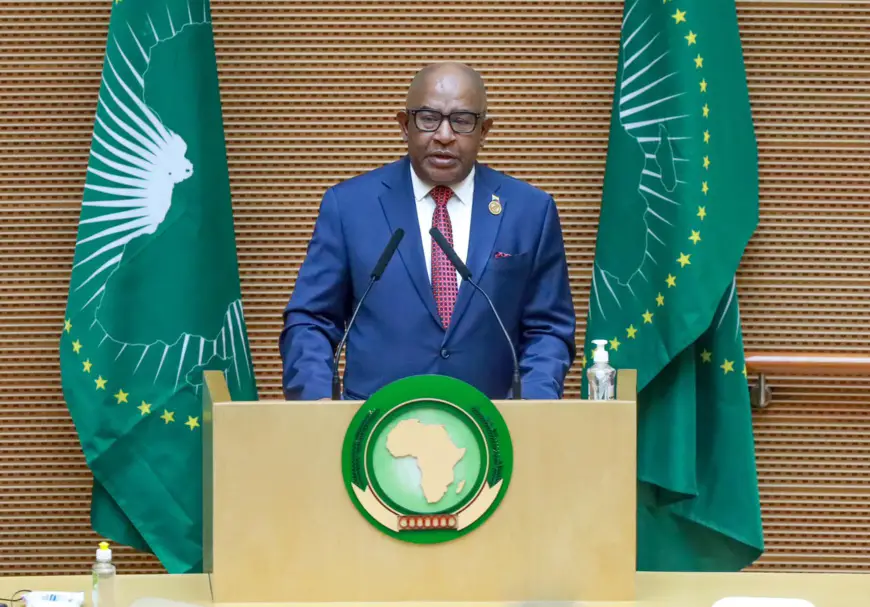 Le président des Comores Azali Assoumani prend les rênes de l'Union Africaine