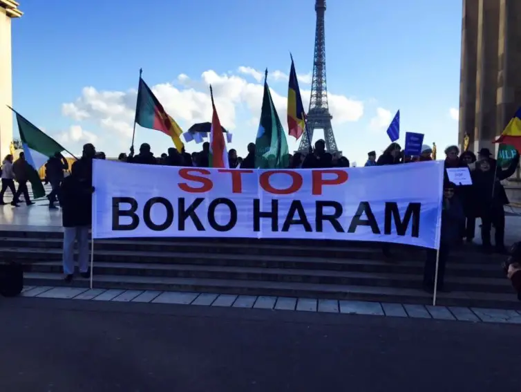 France : Manifestations contre Boko Haram à Paris 