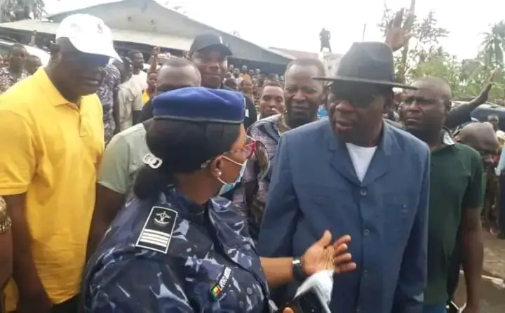 Bénin – Drame de Sèmè-Kraké: Boni Yayi effectue un descente sur le lieu de l’incendie